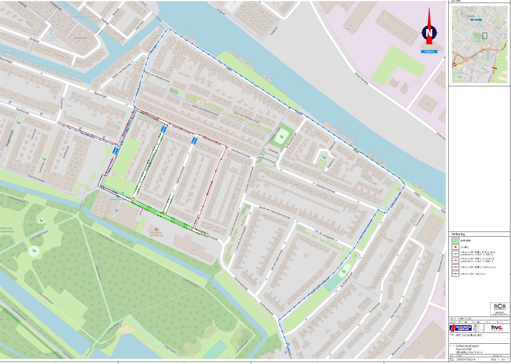 Verkeersplan Coornhertkade fase twee