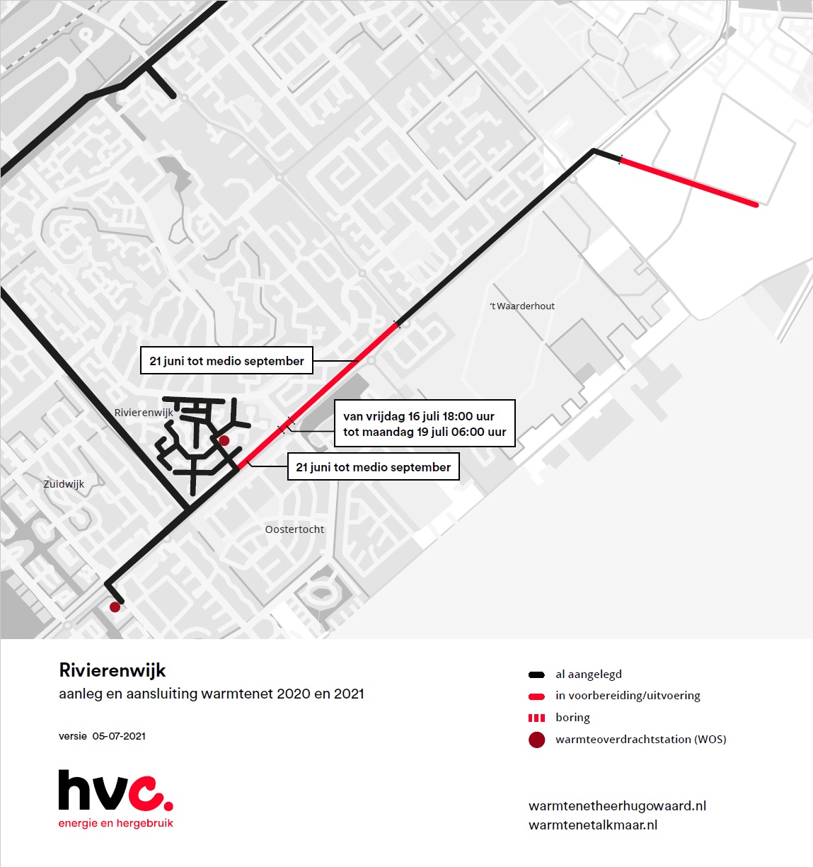 werkzaamheden rotonde haringvliet juli 2021