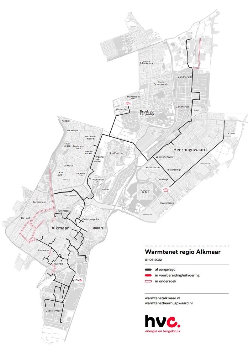 2022-06-01 Tracekaart warmtenet Alkmaar 