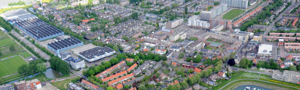 Luchtfoto van de gemeente Papendrecht