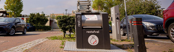 Ondergrondse restafvalcontainer