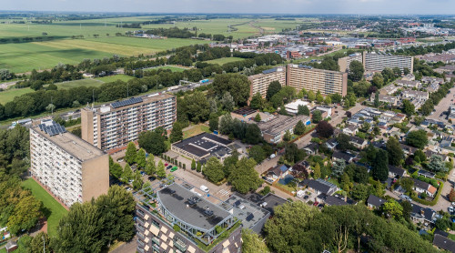 luchtfoto van Sliedrecht