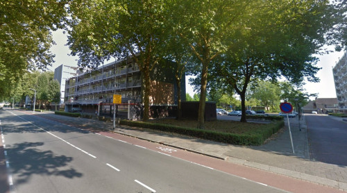 Foto van de Blaauwweg in Dordrecht