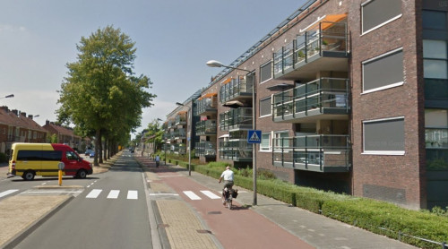 Foto van de Thorbeckelaan waar de werkzaamheden uitgevoerd worden