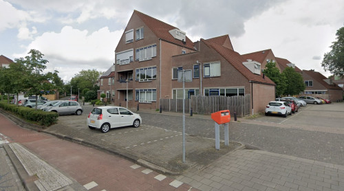 Foto van de locatie van de werkzaamheden in de Dorlandsweer in Sliedrecht