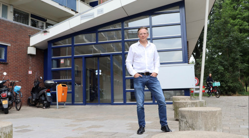 Pieter 't Hart, voorzitter VvE Sperwerflat 1-80