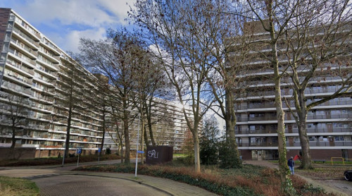 Foto van de wijk Walburg in gemeente Zwijndrecht