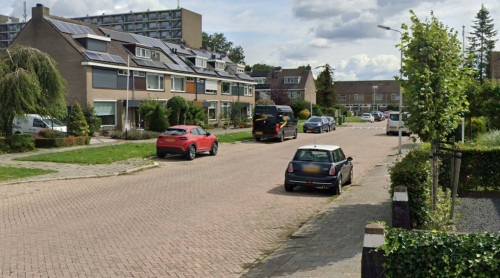 Foto van de locatie van de werkzaamheden in De Horst in Sliedrecht waar de werkzaamheden o.a. uitgevoerd worden.