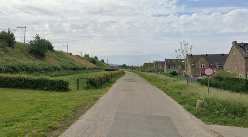 Foto van de locatie van de werkzaamheden in de Intermezzo in Sliedrecht