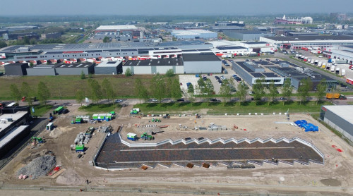 bouw afvalbrengstation Alkmaar