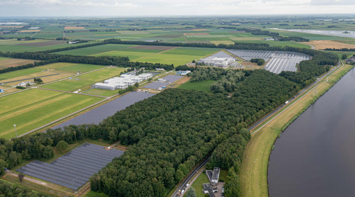 zonnepark Sunspace - luchtfoto