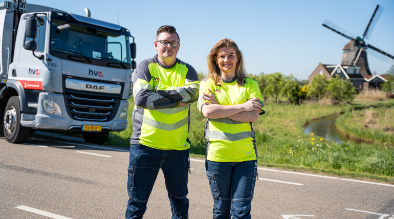Chauffeurs in Waterland voor hun wagen