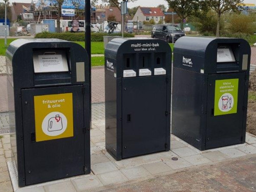 containers voor kleine afvalstromen