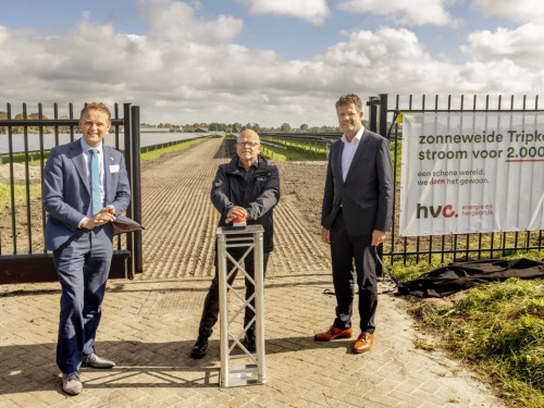 opening zonnepark Tripkouw
