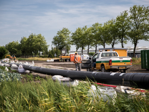 Oudorperdijkje werkzaamheden warmtenet hak