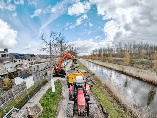 aanleg van warmtenet