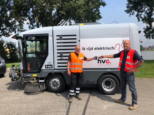 Elektrische veegmachine