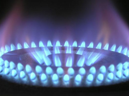 Foto van een gaspit van een fornuis