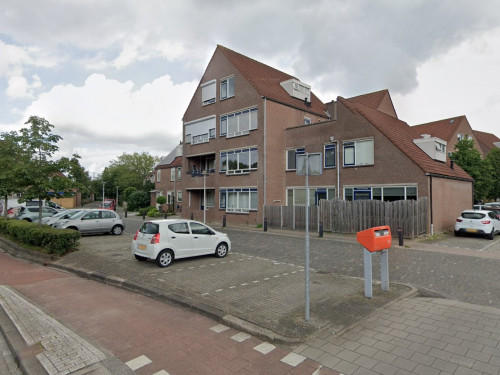 Foto van de locatie van de werkzaamheden in de Dorlandsweer in Sliedrecht