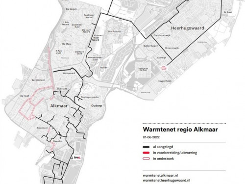 2022-06-01 Tracekaart warmtenet Alkmaar 