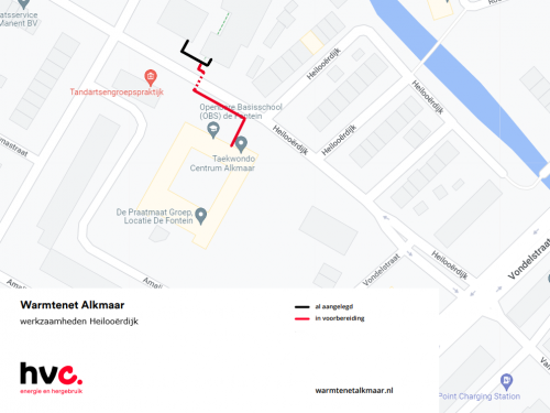 Tracékaart Heilooërdijk Alkmaar