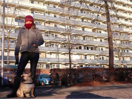 Foto van bewoonster