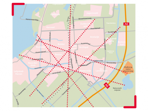 plattegrond Lelystad