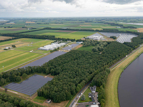 zonnepark Sunspace - luchtfoto